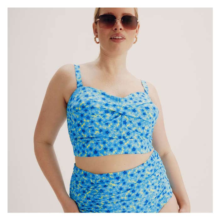 Women+ Twist Front Swim Top